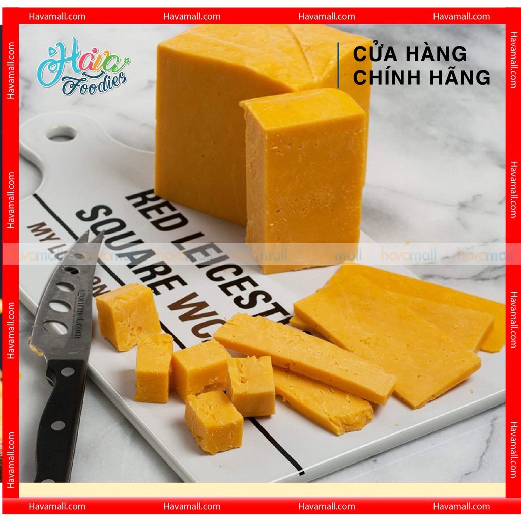 [CHỈ GIAO HCM] Phô Mai Cheddar Đỏ 150gr – Red Cheese Cheddar