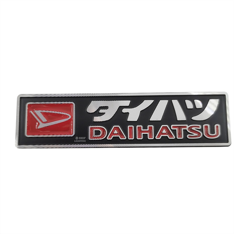 1 Miếng Dán Logo Kim Loại Trang Trí Cốp Sau Xe Hơi DAIHATSU