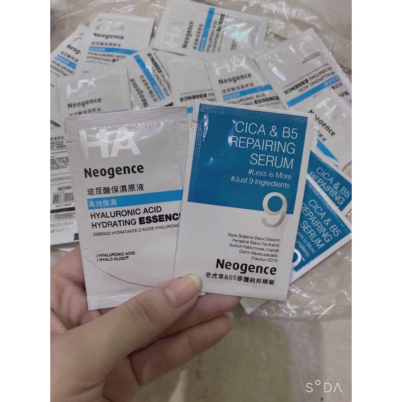 Serum B5 và Essence HA Neogence