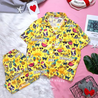 𝑩𝑼𝑭𝑭𝑬𝑻 𝑺𝑻𝑶𝑹𝑬 - Đồ bộ ngủ Pijama kate Thái ngắn ❤️