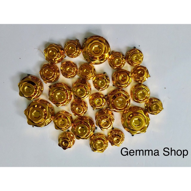 Chụp ốc trang trí xe máy (giá 1 bộ)