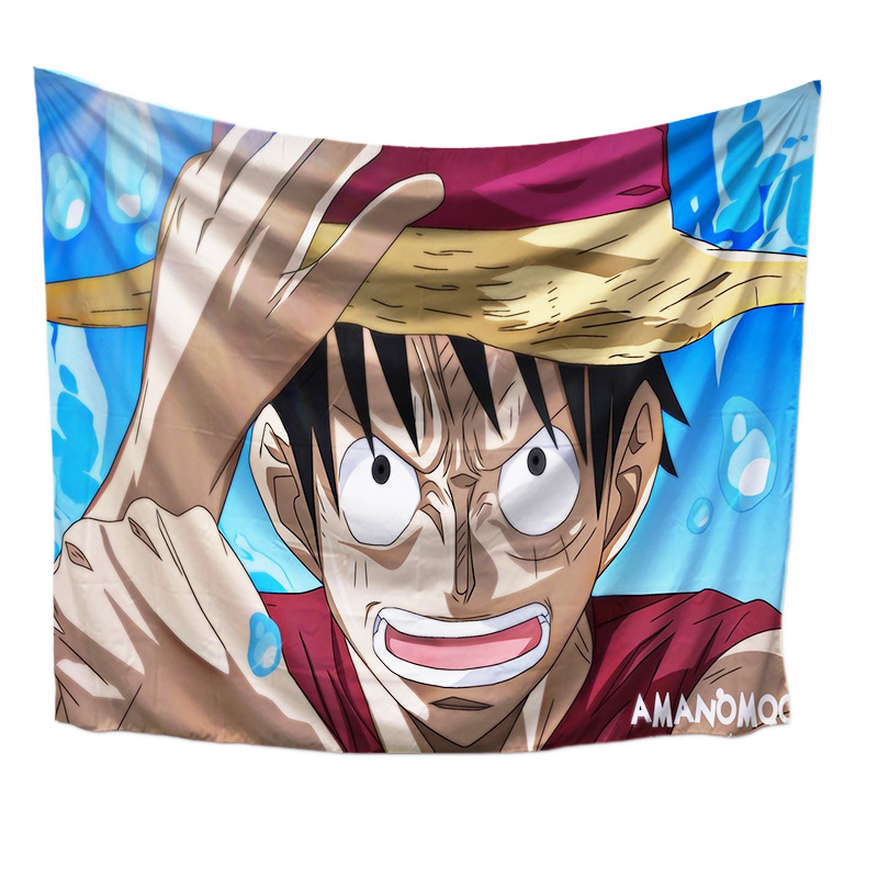 Poster Treo Tường In Hình Nhân Vật Phim One Piece Cá Tính