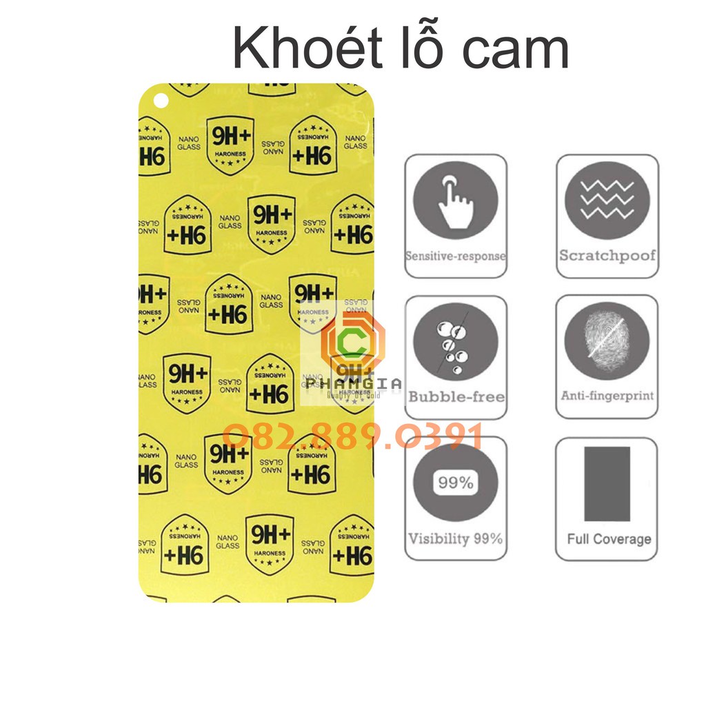 Dán cường lực dẻo nano Vsmart Live 4 siêu dẻo siêu bền, chống bể vỡ