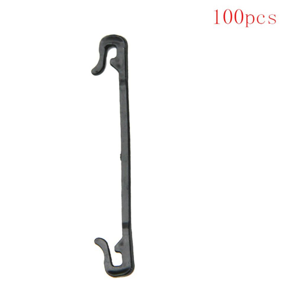 Set 100 kẹp cố định cành cây dây leo bằng nhựa tiện dụng