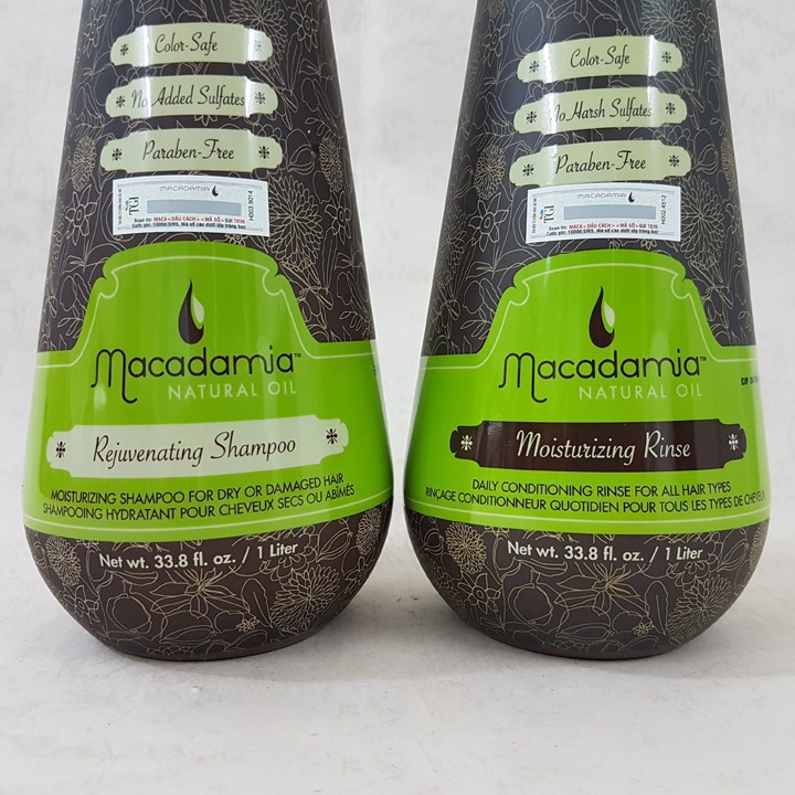 [RẺ VÔ ĐỊCH] CẶP GỘI XẢ MACADAMIA PHỤC HỒI TÓC HƯ TỔN 1000ML | BigBuy360 - bigbuy360.vn