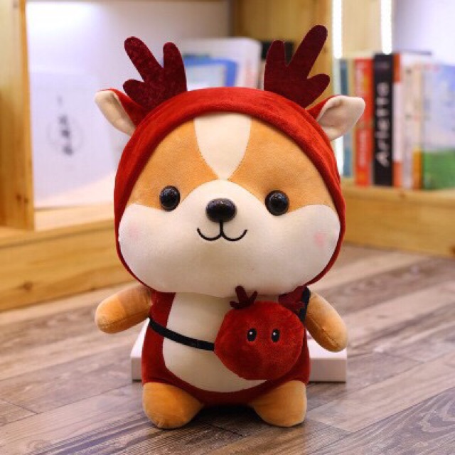 Gấu Bông Chú Sóc Shiba Cosplay Ngộ Nghĩnh Đáng Yêu | BigBuy360 - bigbuy360.vn