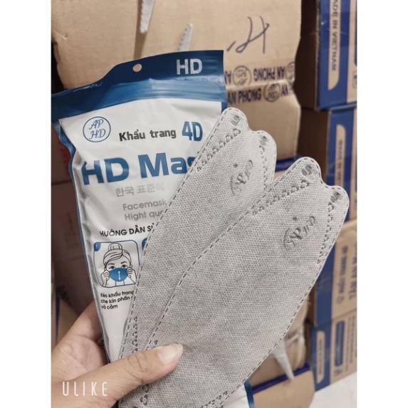 Khẩu Trang KF94 An Phong, Khẩu Trang 4D HD Mask Chống Bụi Mịn