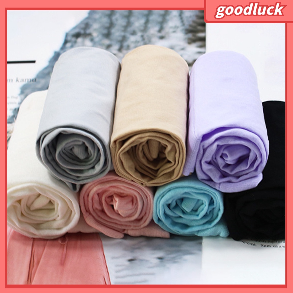 1 Đôi Găng Tay Chống Nắng / Tia UV Ôm Dáng Màu Trơn