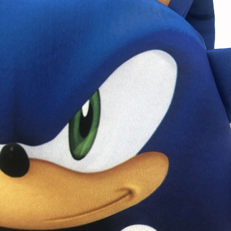 Sonic Ba Lô Đi Học In Hình Nhím sonic Dễ Thương Cho Bé