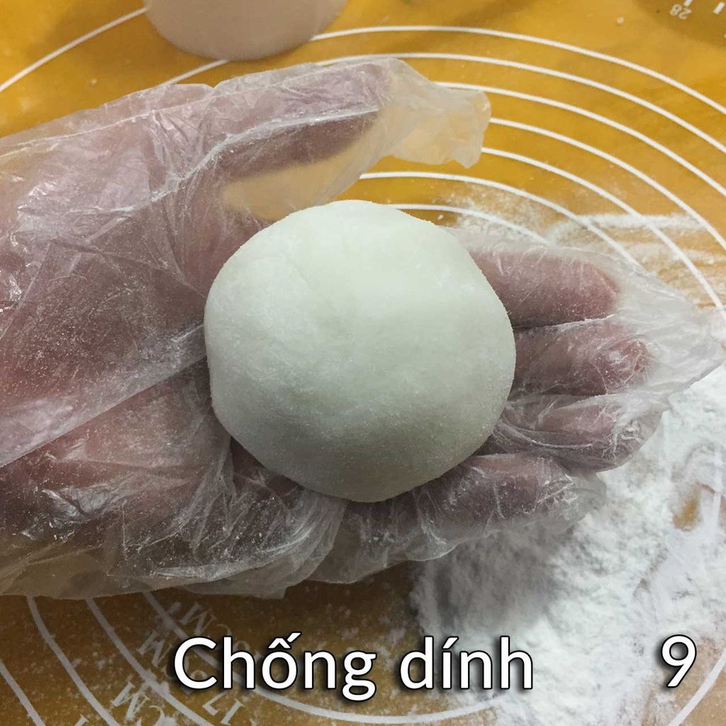 Combo vỏ bánh dẻo trung thu 2023 - bánh nướng- nước đường- bột bánh dẻo