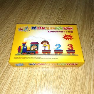 Bộ làm quen với toán dành cho trẻ 3-4 tuổi - Thẻ học toán thông minh