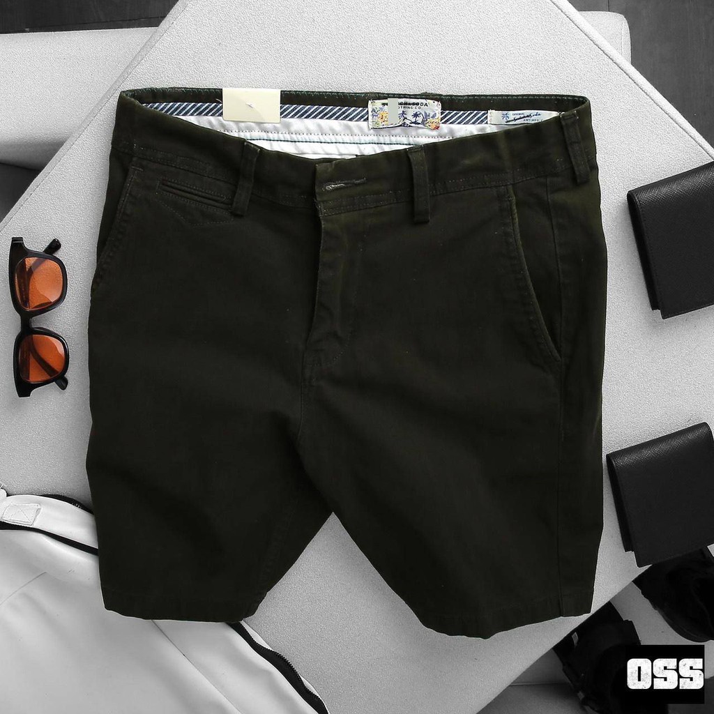 Quần short zara kaki cao cấp, quần ngắn thời trang phong cách dễ phối đồ OSS053 | BigBuy360 - bigbuy360.vn