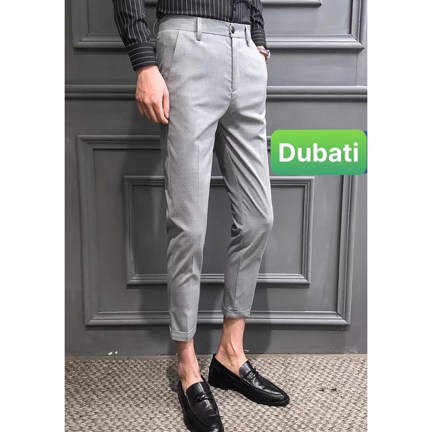 QUẦN TÂY NAM ỐNG CÔN CÔNG SỞ CHẤT VẢI CAO CẤP PHONG CÁCH HÀN- DUBATI FASHION