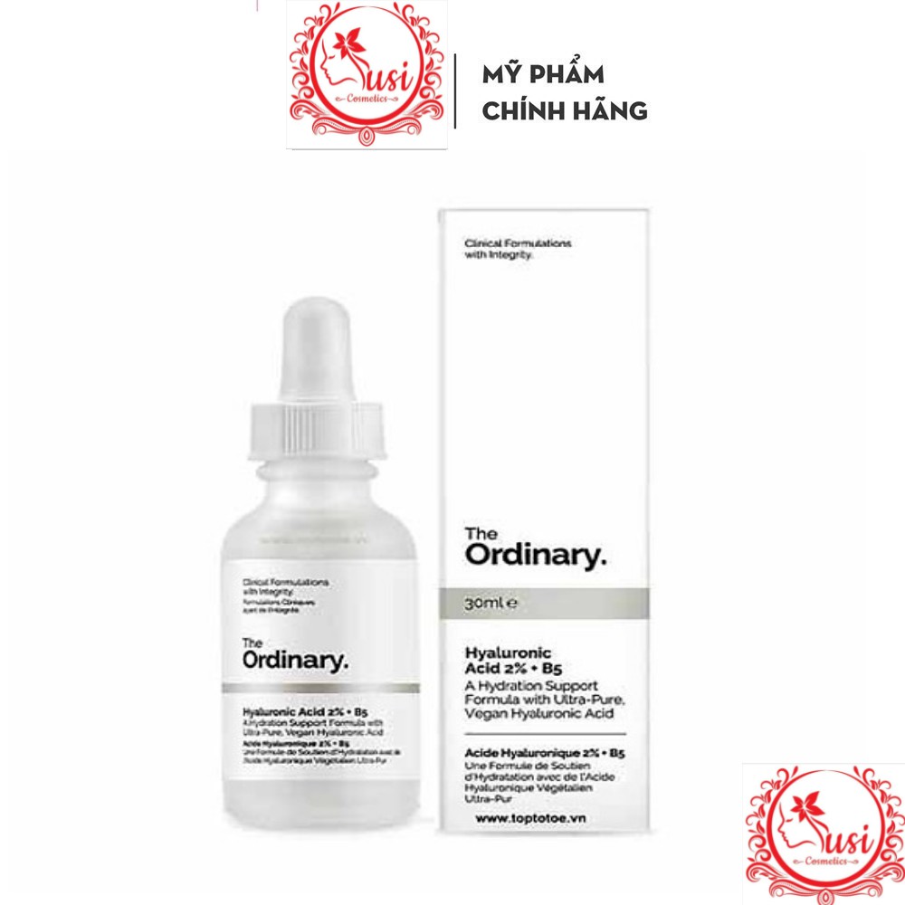 Serum The Ordinary Hyaluronic Acid 2% + B5 Tinh Chất Cấp Ẩm và Phục Hồi Da