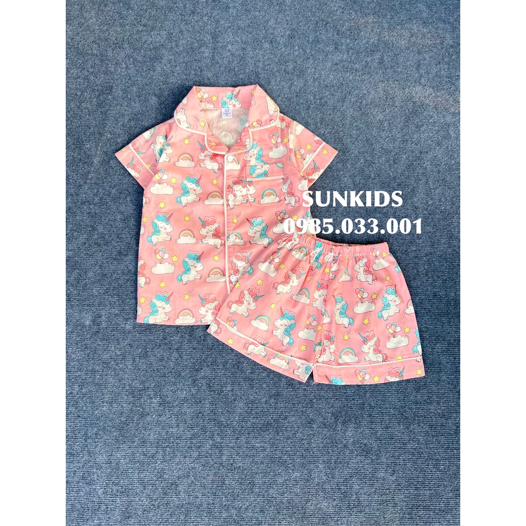 Bộ Pijama xuất Hàn nhiều họa tiết