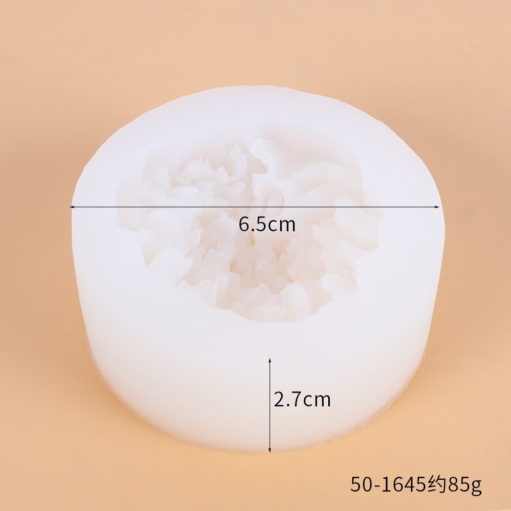 3D Carnation Fondant Handmade Soap Silicone Mold for Cake Decorating Tool Diy Baking Supplies