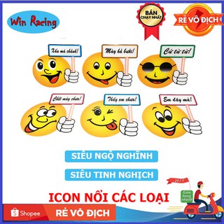 Logo nổi,icon mặt cười,tem cảnh báo