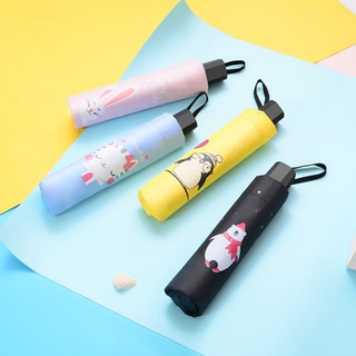 Ô - dù gấp gọn chống tia uv hình thú 13 mẫu
