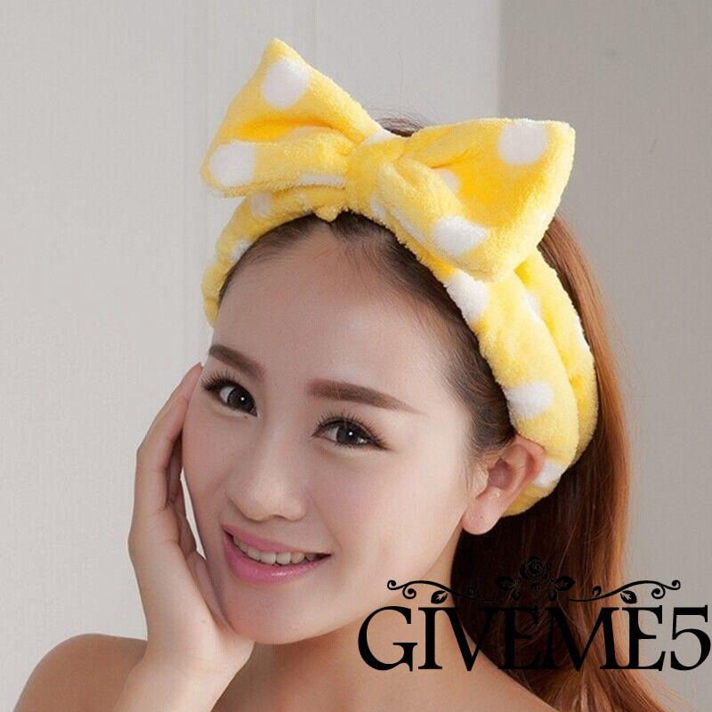 Băng đô mềm mại đính nơ xinh xắn