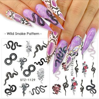 Sticker nước hình rắn