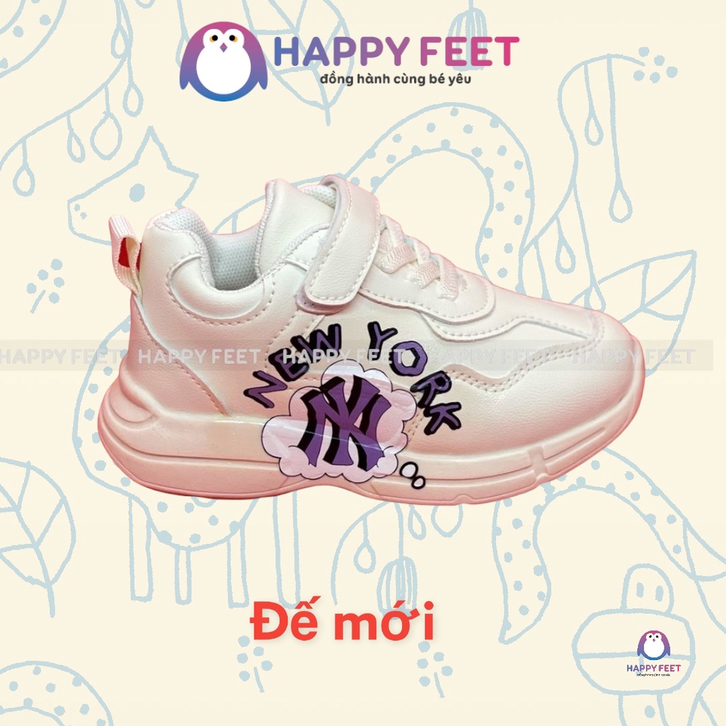 Giầy thể thao thời trang NY trẻ em Happy Feet cho bé gái 3-9 tuổi- NoNY