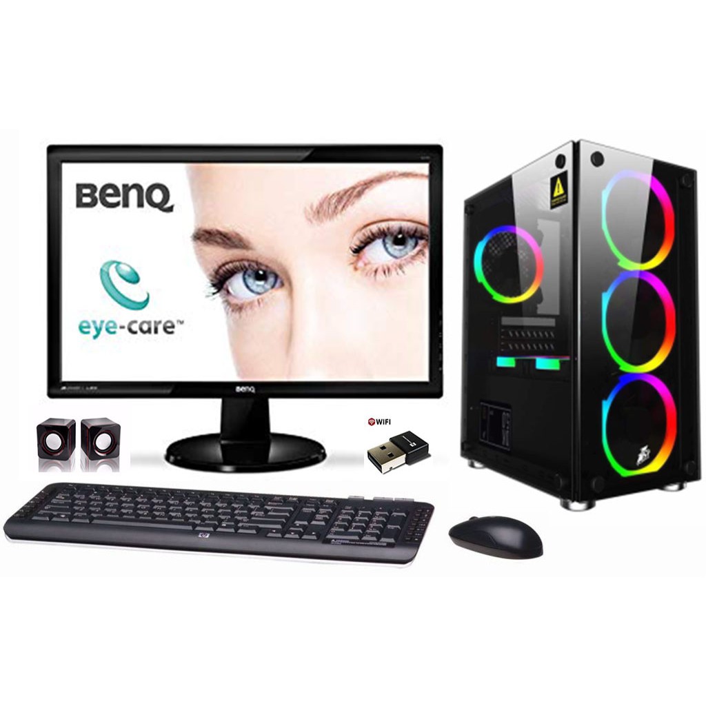 BỘ MÁY CAO CẤP LED 4 FAN-LCD 22IN,DÀNH CHO GAME MẠNH VÀ ĐỒ HỌA.YOUTUBE