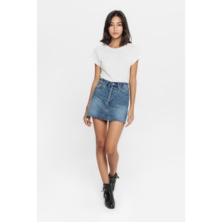 TheBlueTshirt - Generation Skirt Blue Origin Wash - Chân Váy Chữ A Jeans Xanh