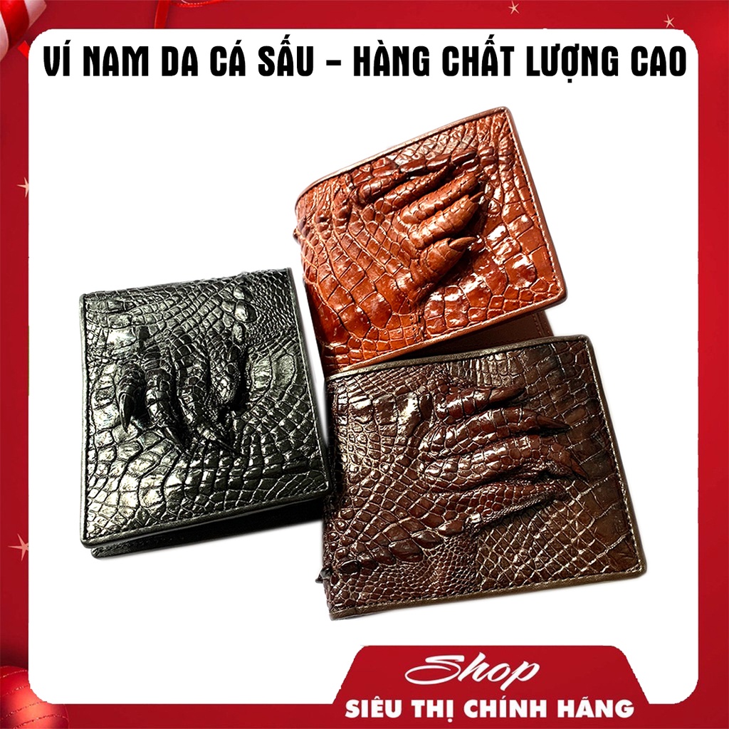 Ví Nam Da Cá Sấu - Hàng Chất Lượng Cao