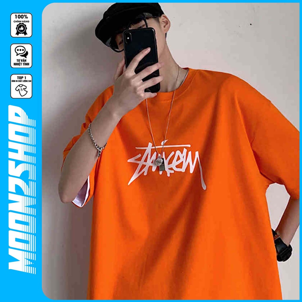 Áo thun tay lỡ nam nữ, áo phông unisex form rộng oversize D133