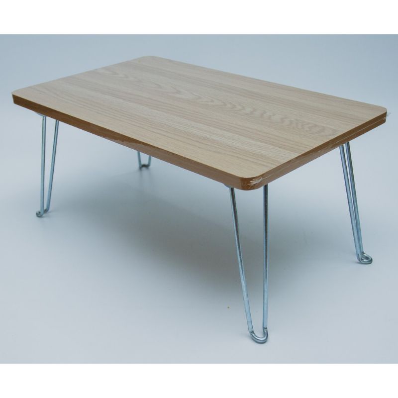 Bàn xếp Vân Gỗ Cao Cấp 40x60x28cm  Chân Bóp 🚛 MIỄN PHÍ SHIP🆓