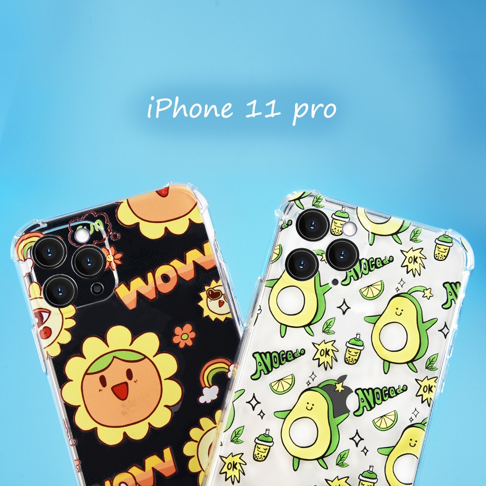 Ốp Điện Thoại Họa Tiết Trái Bơ Phi Hành Gia Cho iphone 12 pro max 7 8 6 6s plus 11 pro max xr xs max x se 2020
