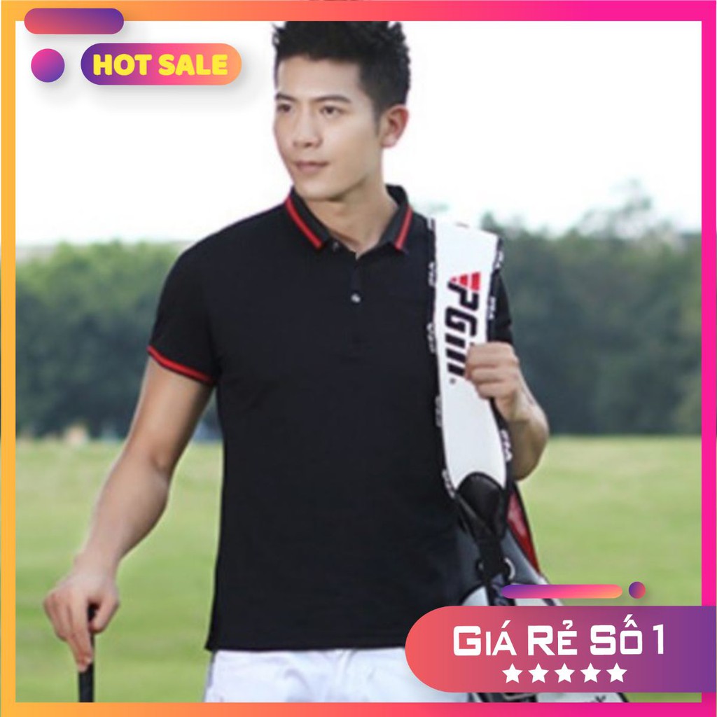 Áo Thun Nam Tay Ngắn | Áo Phông Nam Tay Lỡ Cổ  Đứng Thời Trang Cao Cấp A02-001. bucky05shop