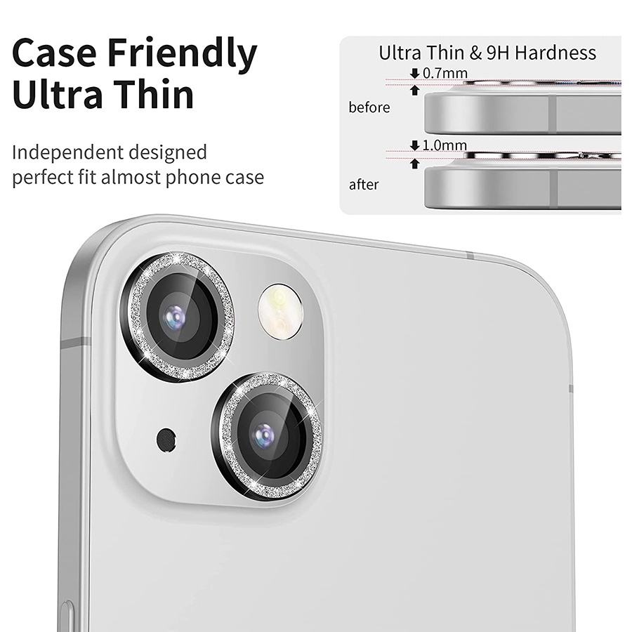 1 Miếng Dán Cường Lực Bảo Vệ camera Cho iphone 15 pro max plus Ốp
