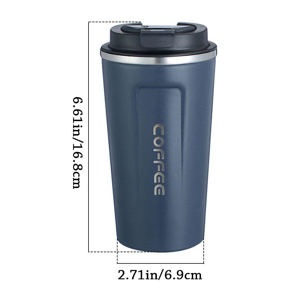 Bình Đựng Cà Phê 510ml Nhỏ Gọn Có Đèn LED Cách Nhiệt Tiện Dụng