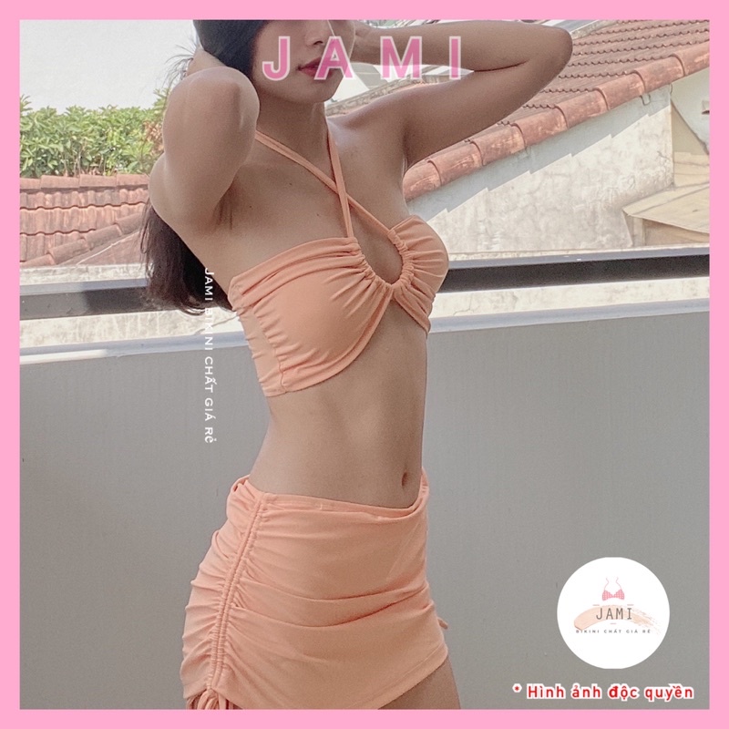 [thanhly 77k] đồ bơi dây rút nhiều màu Jami Mom2021