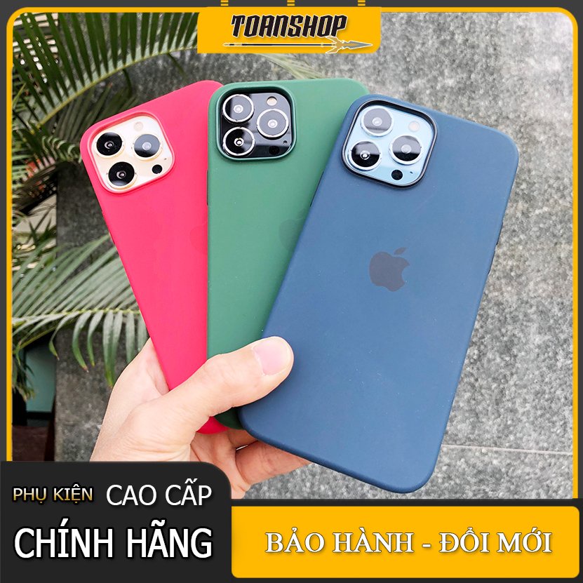 Ốp Silicon hỗ trợ sạc không dây Magsafe chât lượng cao cho iPhone 13 ,13 Pro , 13 Pro max