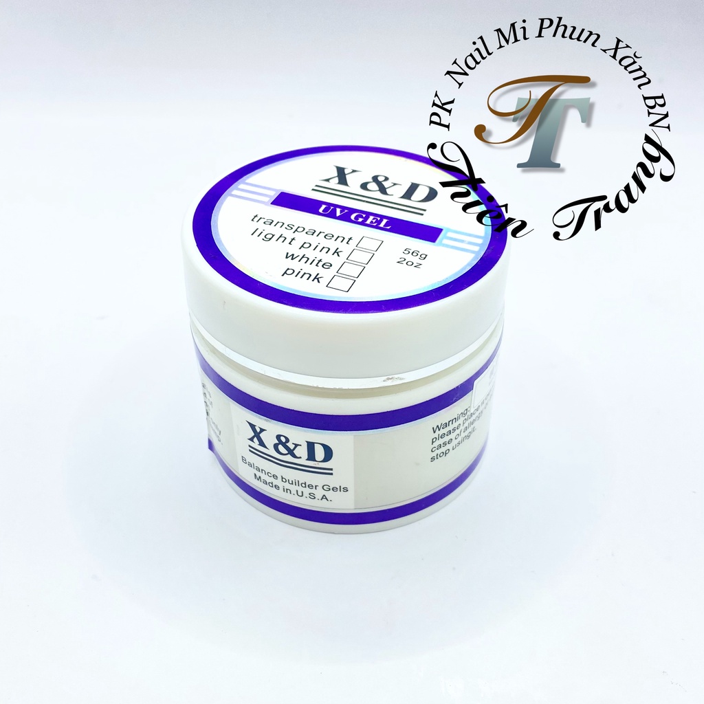 Gel XD đắp móng Không nóng