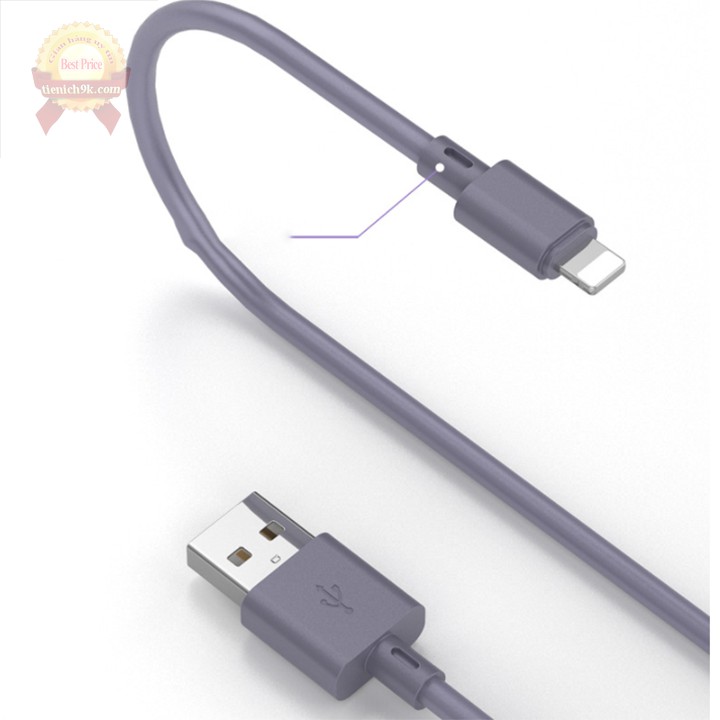 Dây cáp uốn dẻo sạc nhanh QC 3.0 silicon Type C USB dài 1m 3m cho ĐT