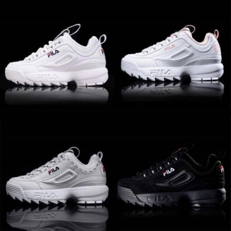 Giày Fila DISRUPTOR 2 cá mập trắng ₁ ^ .