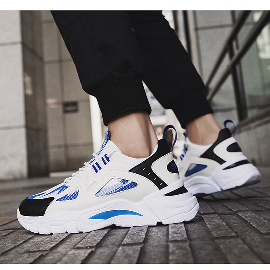 Giày sneaker nam đế độn D554 shop ĐỊch Địch chuyên giày nam đẹp | BigBuy360 - bigbuy360.vn