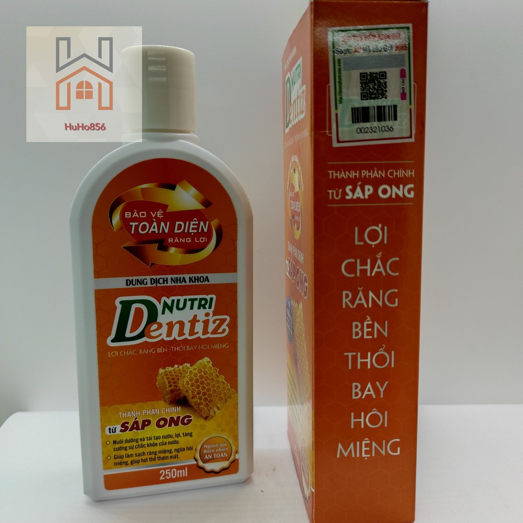 Nước Súc Miệng Nutridentiz Giúp Răng Chắc Khỏe,Hết Viêm Lợi,Chảy Máu Chân Răng