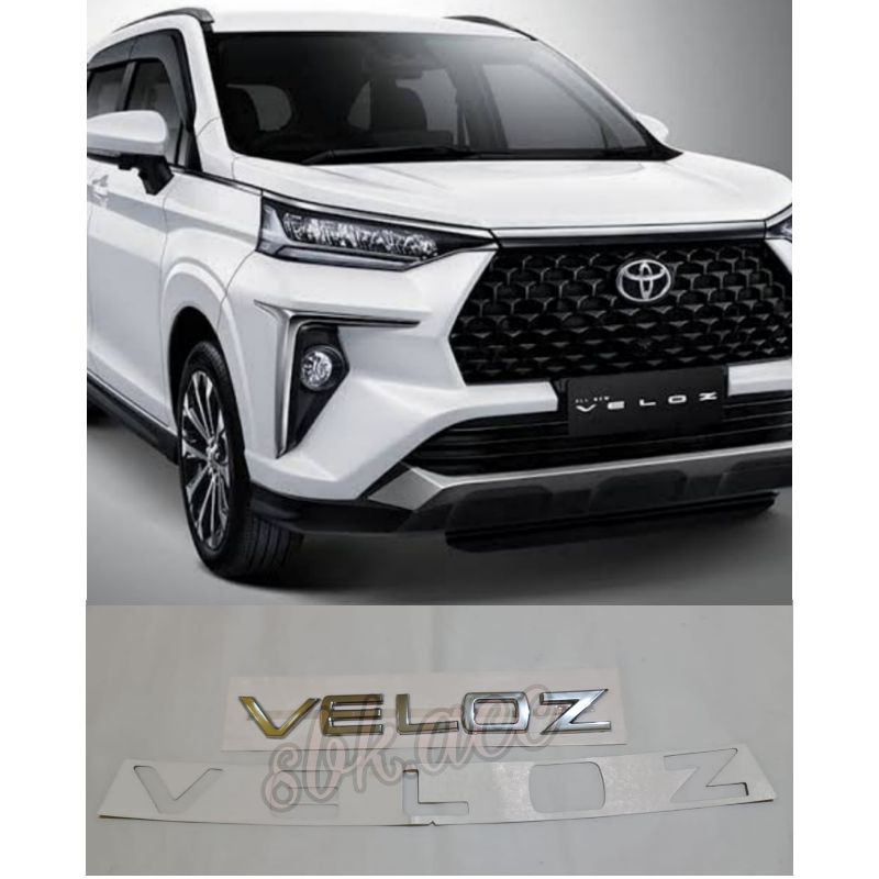Logo Dán Trang Trí Mui Xe Toyota Veloz 2021 2022 2023 Chuyên Dụng