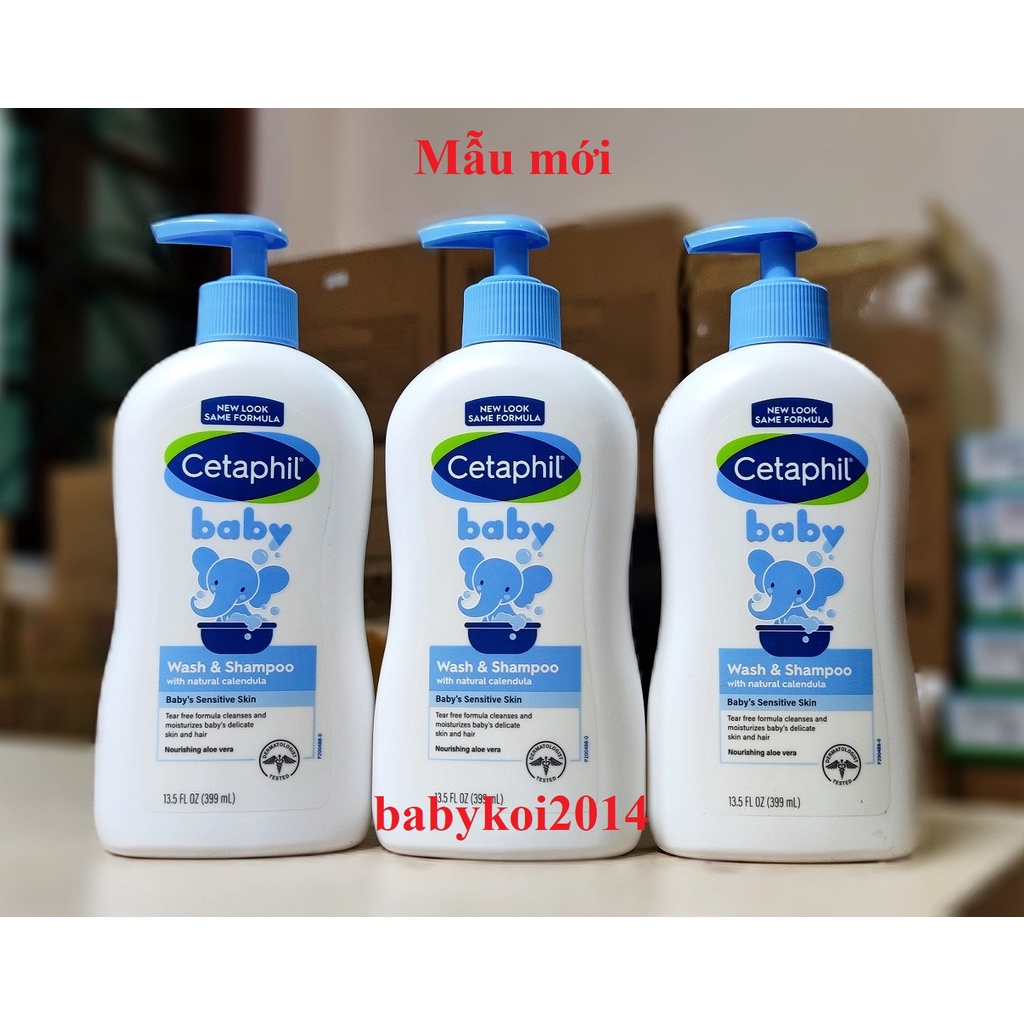 Sữa tắm gội 2in1 Cetaphil cho bé