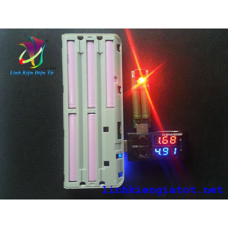 Box sạc dự phòng 5 cell power bank V2 (không pin)