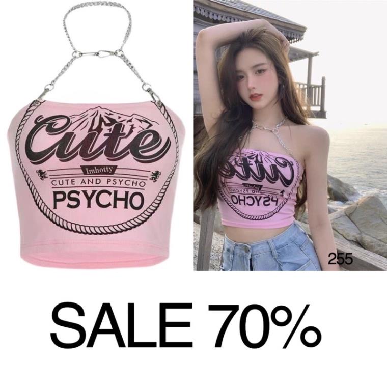 CROPTOP CỔ YẾM SỐ 146