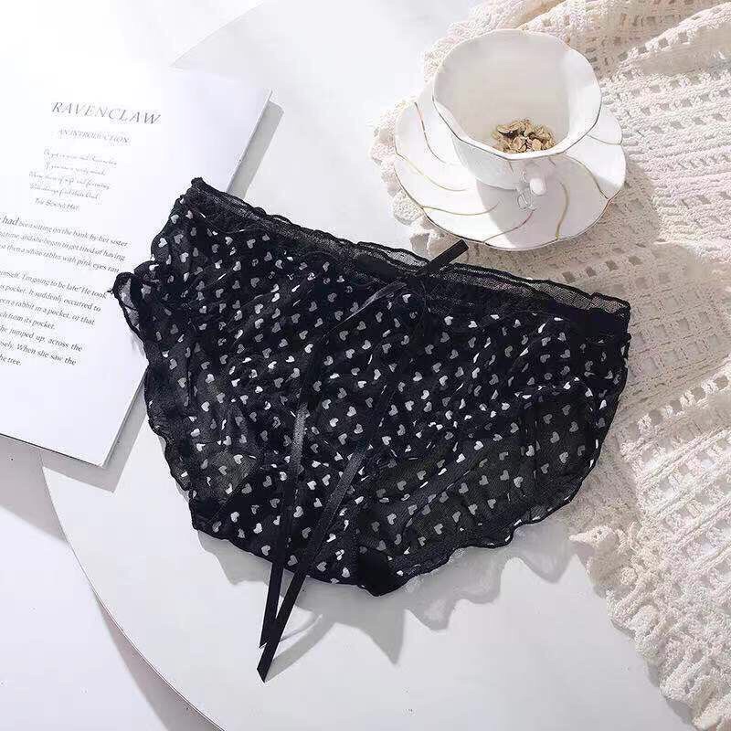 Quần Lót Nữ Ren Lưới Hoạ Tiết Da Báo Cao Cấp 3305