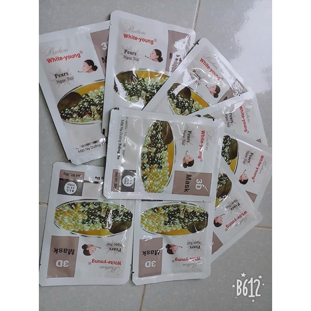 Cambo 10  Mặt Nạ 3D White -Young  Dưỡng Trắng Da Mặt