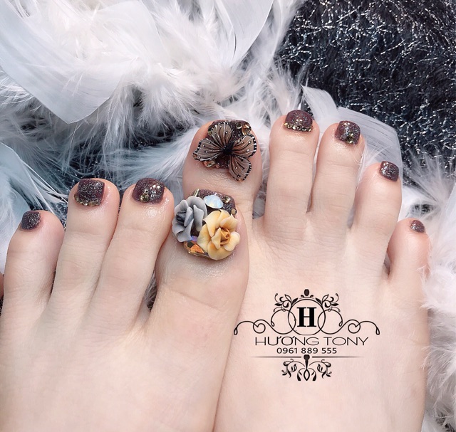 Hoa Hồng pháp 15k/1b, 30k/2b, hoa bột nail, hoa bột nổi, phụ kiện nail (Hoa hồng pháp) | BigBuy360 - bigbuy360.vn