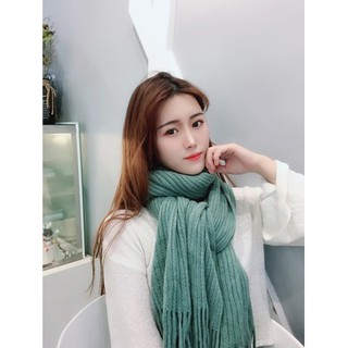 [Ảnh feedback của khách ở cuối] - Khăn len đầu tiên của xíu