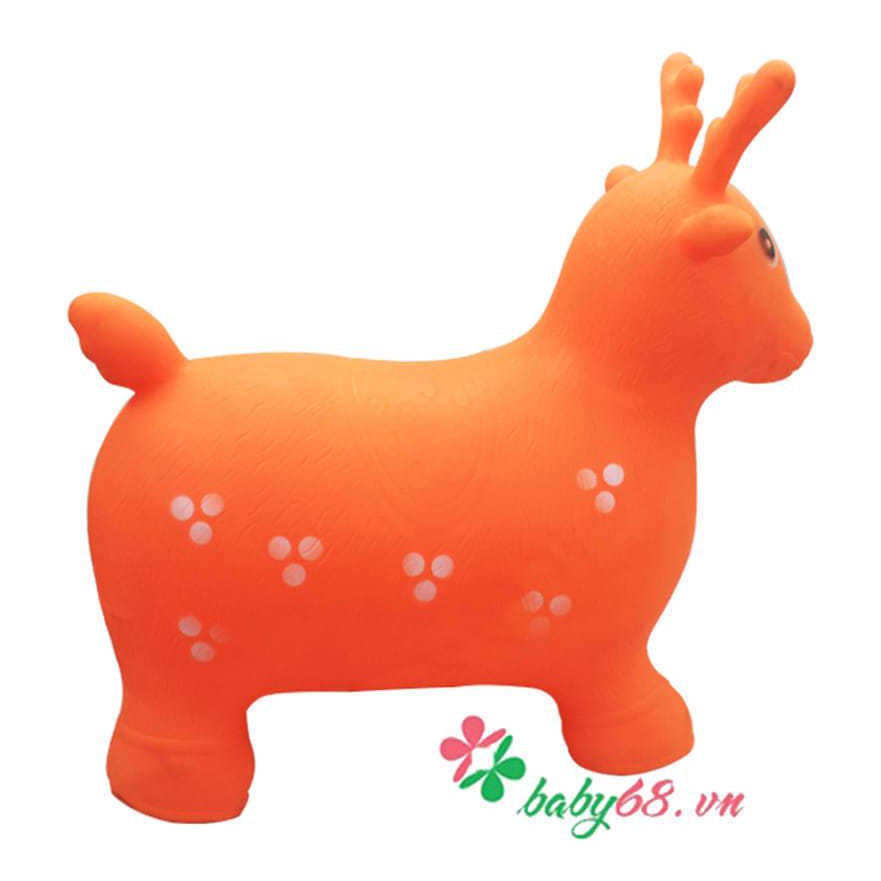 Thú nhún hơi cho bé thỏa sức vui chơi, thú nhún tuần lộc size đại, loại to